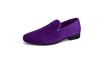 UUBARIS Mens Velvet Loafers