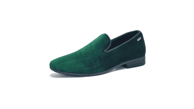UUBARIS Mens Velvet Loafers