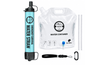 Ultra-Light Water Filter Straw