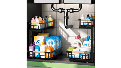 Under Sink Organizer 2 Pack