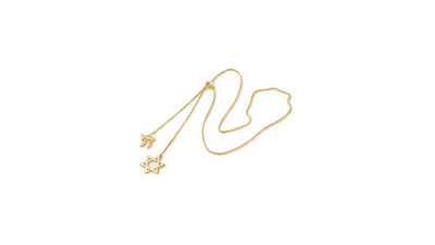 VASSAGO Star of David Chai Necklace
