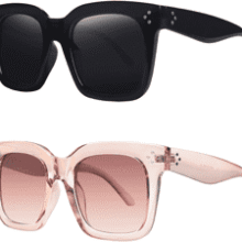 Vintage Oversized Square Sunglasses for Women