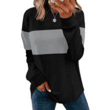 WIHOLL Women's Long Sleeve Sweatshirt