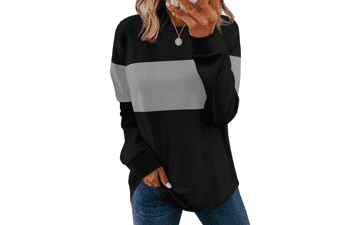 WIHOLL Women's Long Sleeve Sweatshirt
