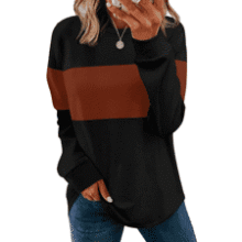 WIHOLL Women's Long Sleeve Sweatshirt
