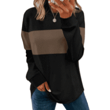 WIHOLL Women's Long Sleeve Sweatshirt