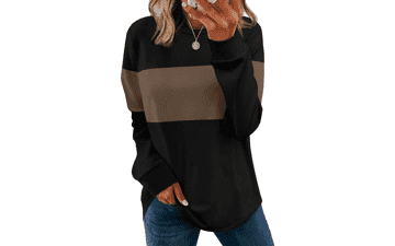 WIHOLL Women's Long Sleeve Sweatshirt