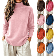 Women's Cozy Turtleneck Sweater