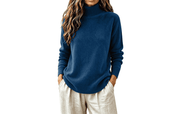 Women's Cozy Turtleneck Sweater