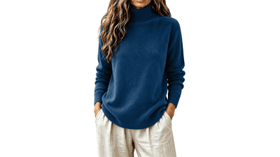 Women's Cozy Turtleneck Sweater