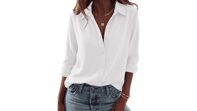 Zeagoo Women's Long Sleeve Blouses